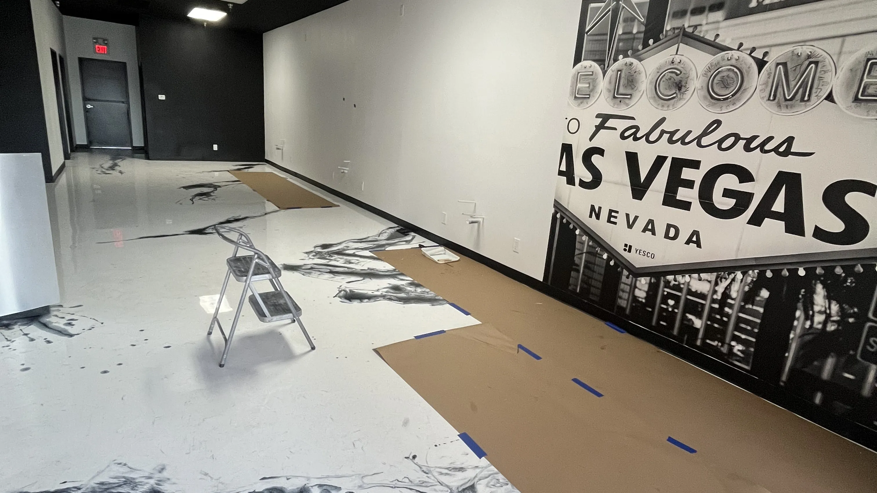 Painting barbershop