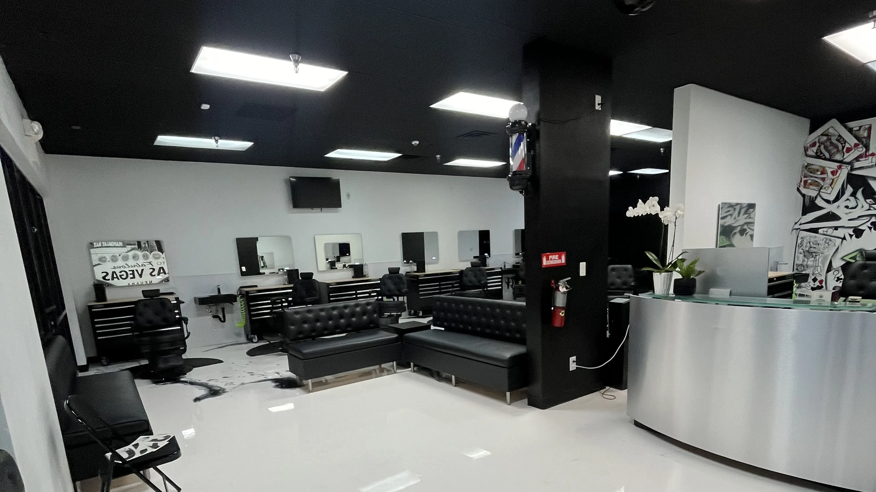 barber shop remodel